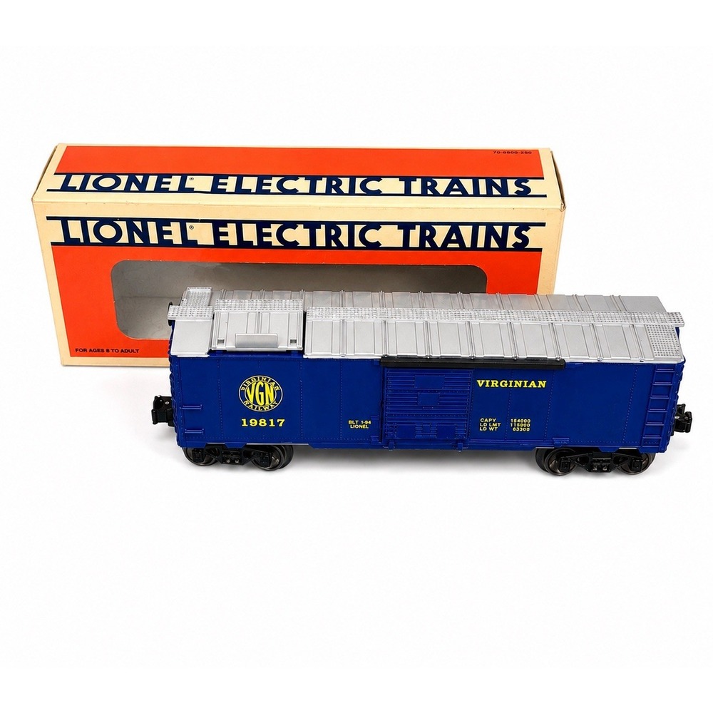 Lionel 6-19817 Virginian Operating Ice Car O Gauge w/ Box & Paperwork VGN